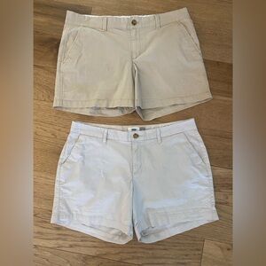Women’s Old Navy Khaki Shorts - 2 Pair
